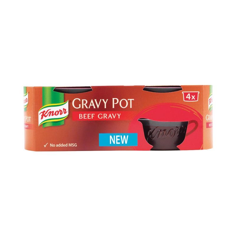 Knorr Gravy Pots Beef 4 pots